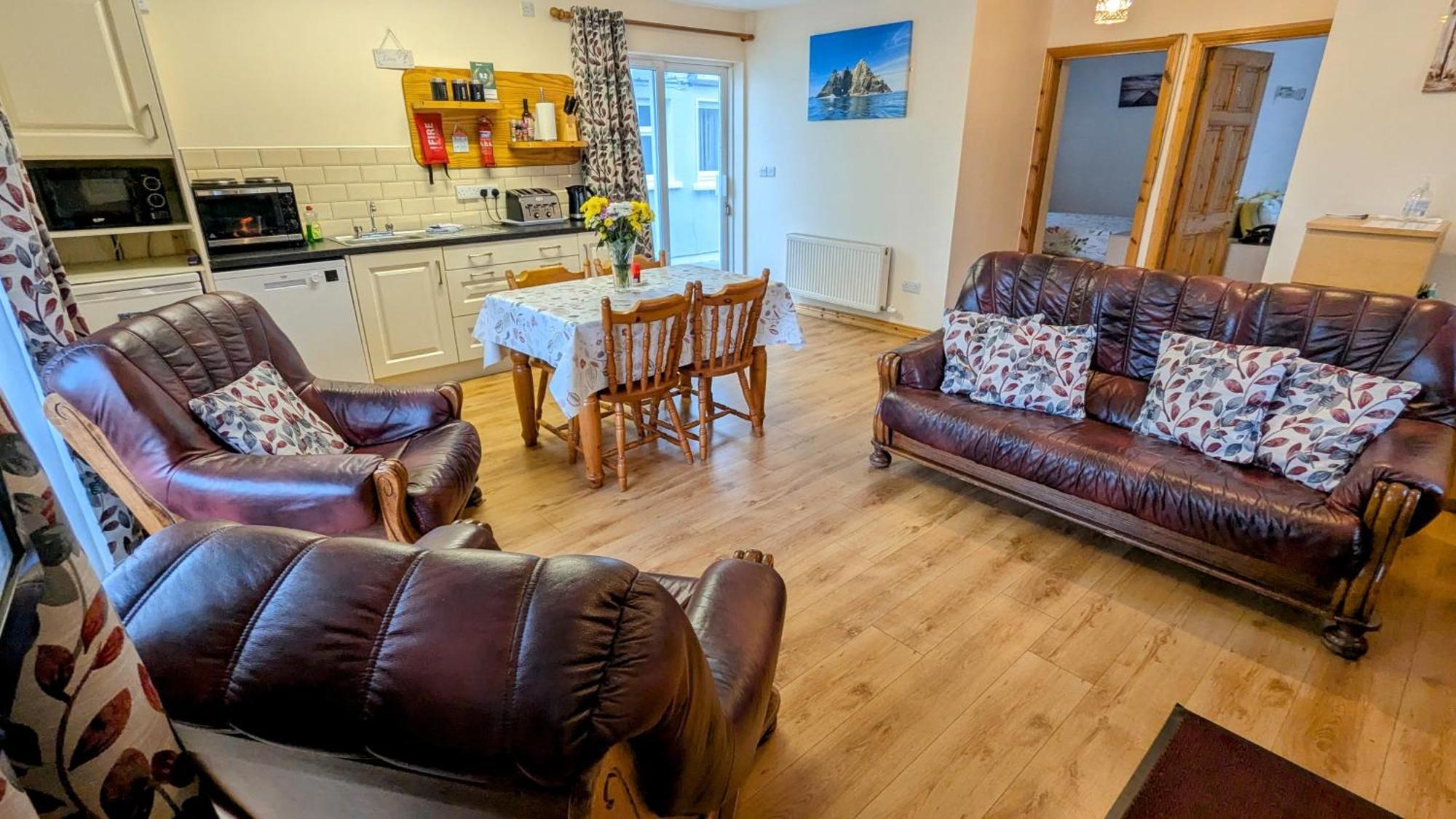 Skellig View Sunset Cliffs View Apartment Portmagee Luaran gambar